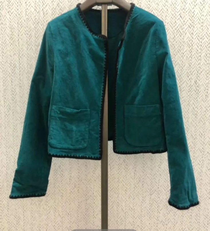 CHAQUETA TIERRA - AZUL PETRÓLEO