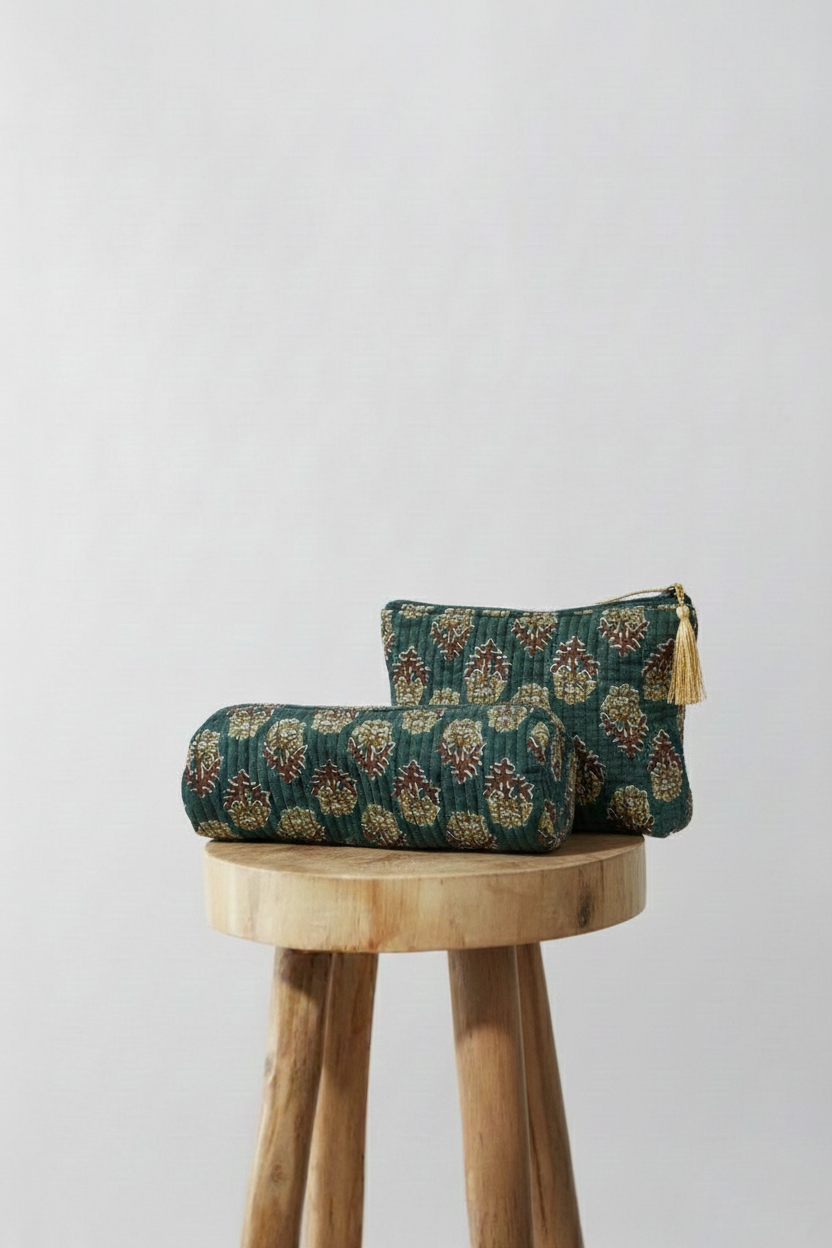 Conjunto viaje verde (L)