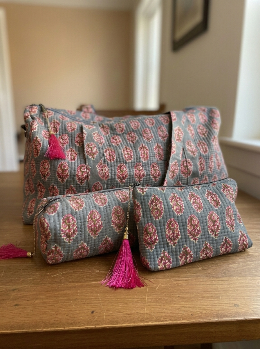 Conjunto viaje gris (L)