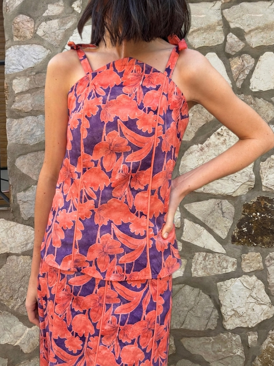 Conjunto Mafi - Mandarina