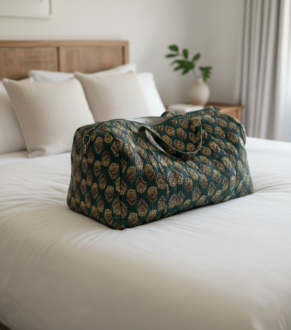 Conjunto viaje verde (S)