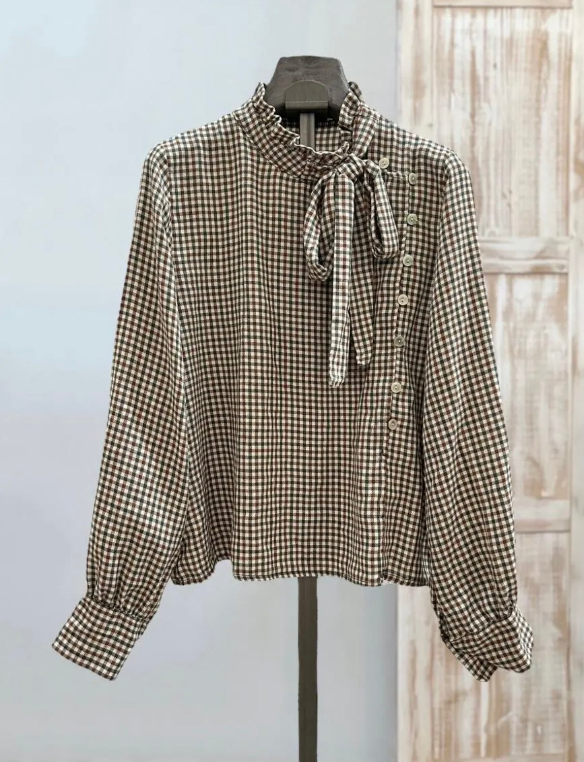 BLUSA TERRACOTA - VERDE