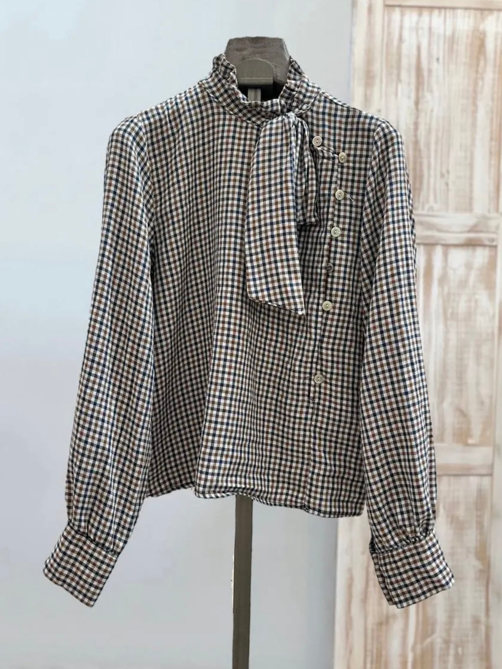 BLUSA TERRACOTA - AZUL MARINO