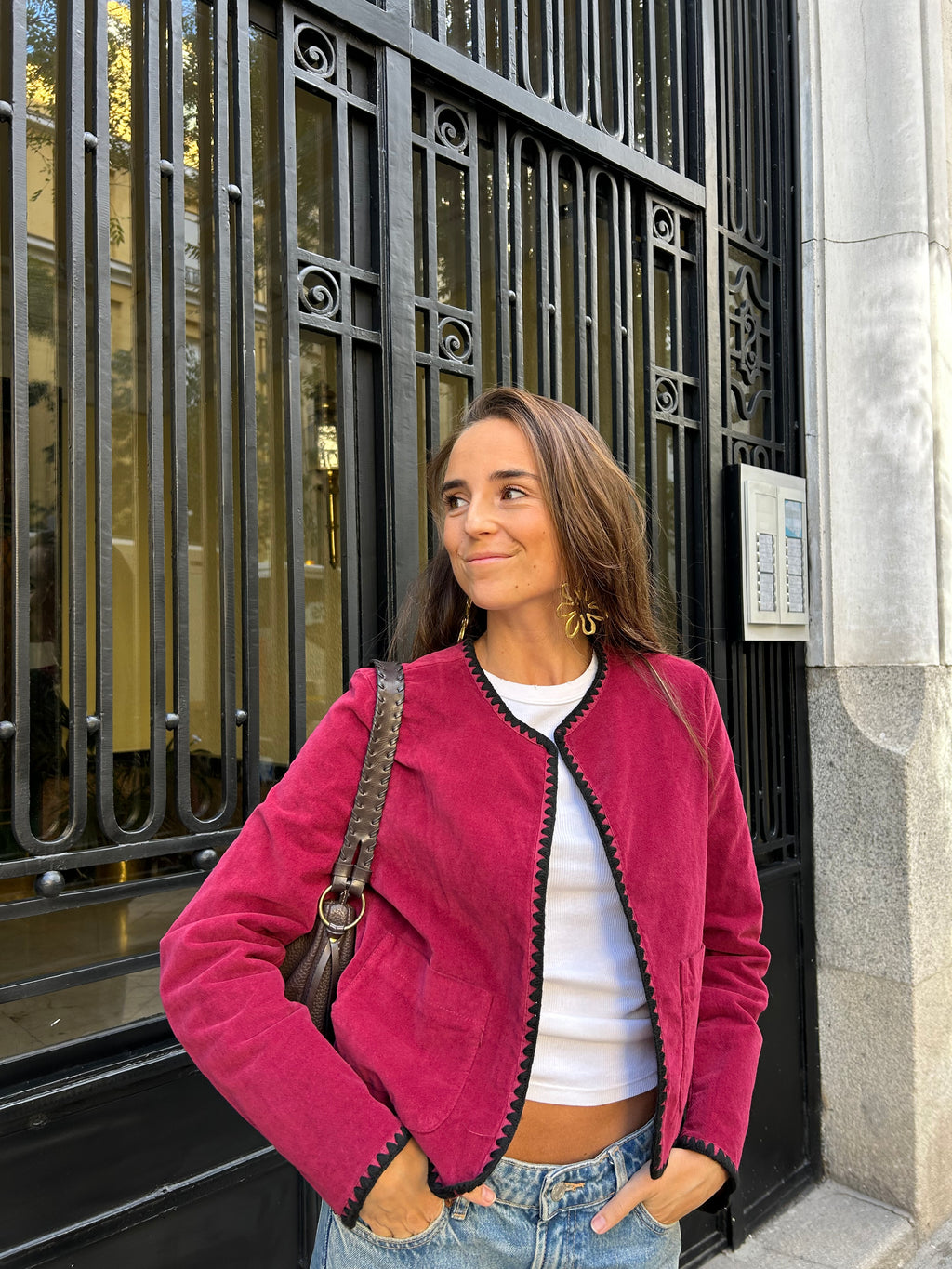 CHAQUETA TIERRA - ROSA