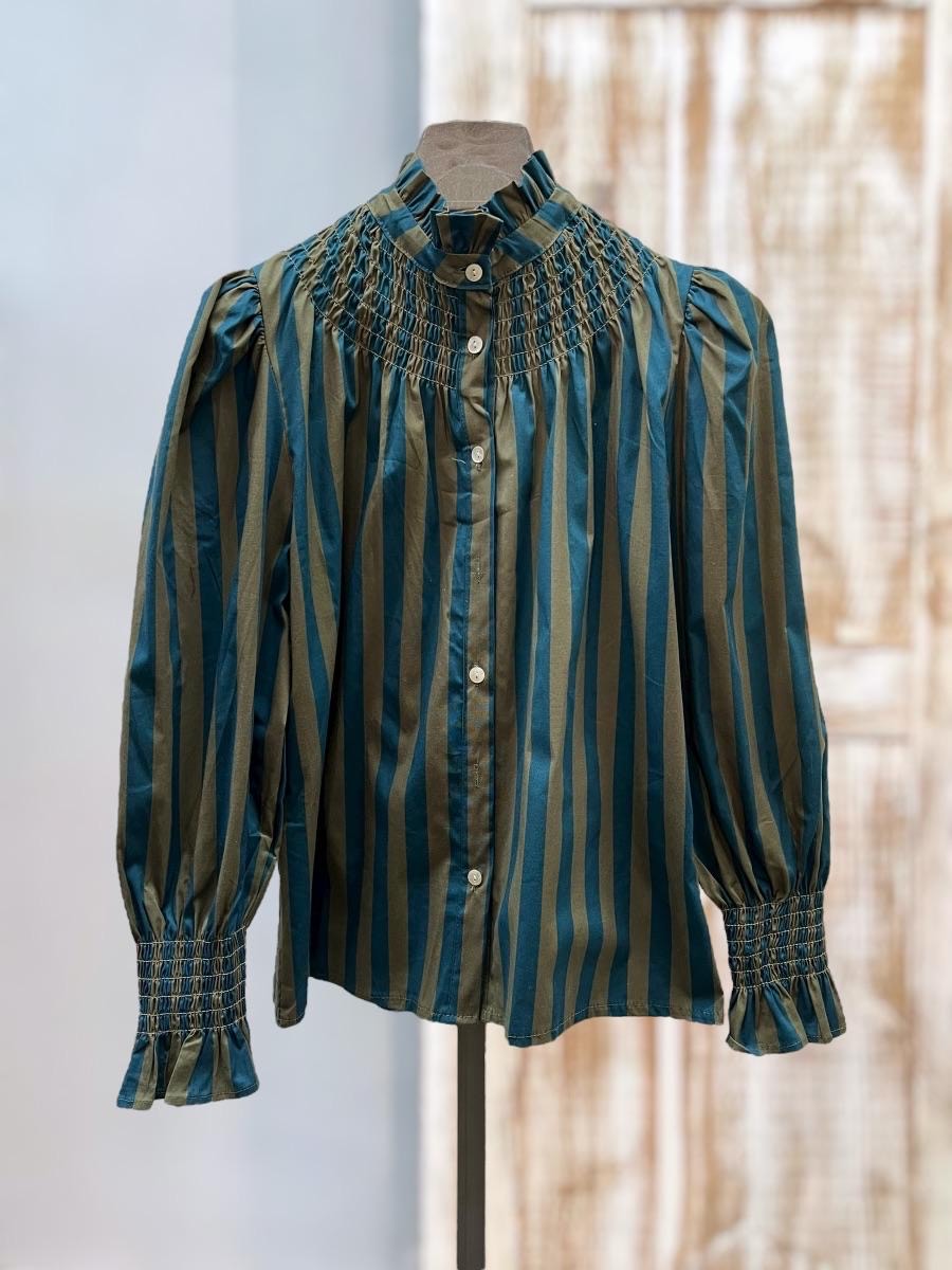 BLUSA NAOMI - AZUL PETRÓLEO