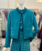 CHAQUETA TIERRA - AZUL PETRÓLEO